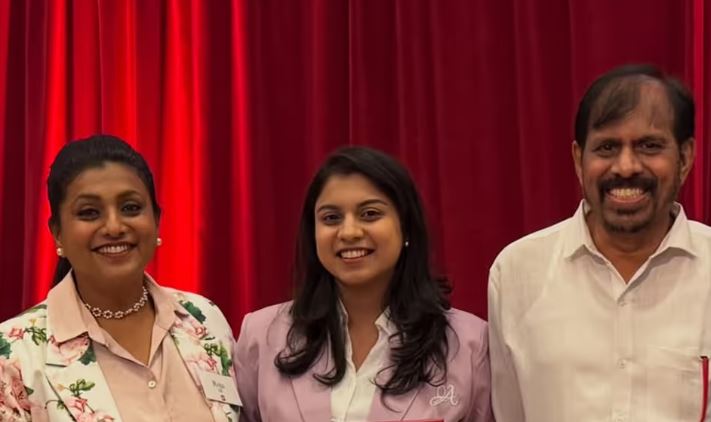 అమెరికాలో అరుదైన గౌరవం అందుకున్న రోజా కూతురు…