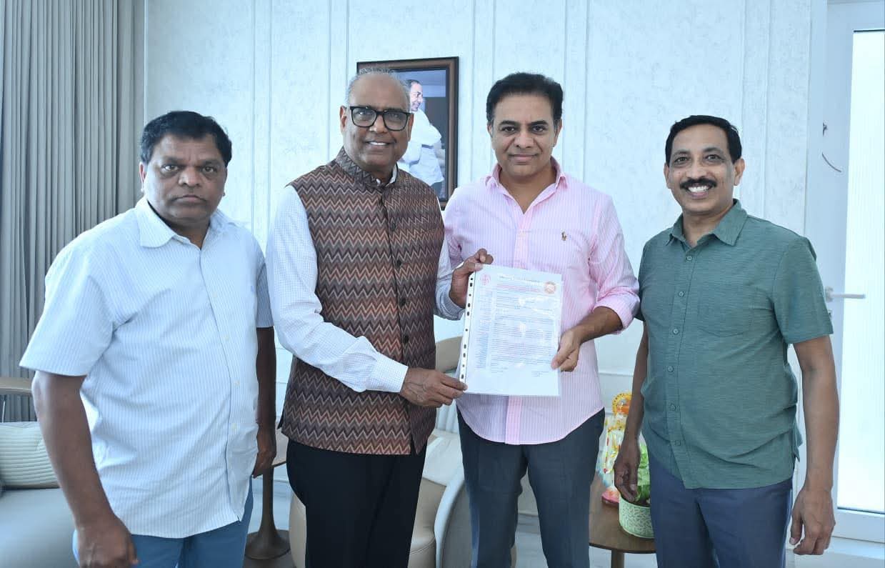 ఆటా మహాసభలకు కేటీఆర్‌కు ఆహ్వానం.. అమెరికా రావాల్సిందిగా కోరిన ‘ATA’ ప్రతినిధులు!
