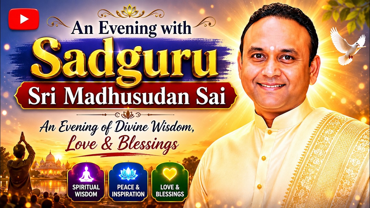An evening with Sadguru Sri Madhusudan Sai || Atlanta