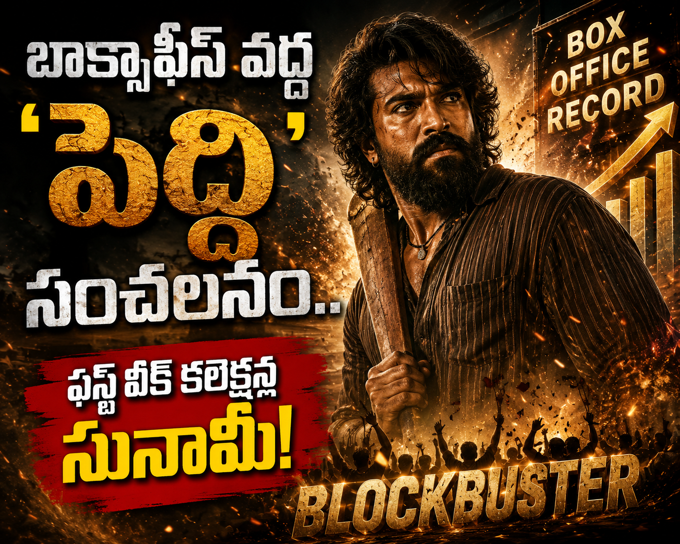 బాక్సాఫీస్ వద్ద ‘పెద్ది’ సంచలనం.. ఫస్ట్ వీక్ కలెక్షన్ల సునామీ!