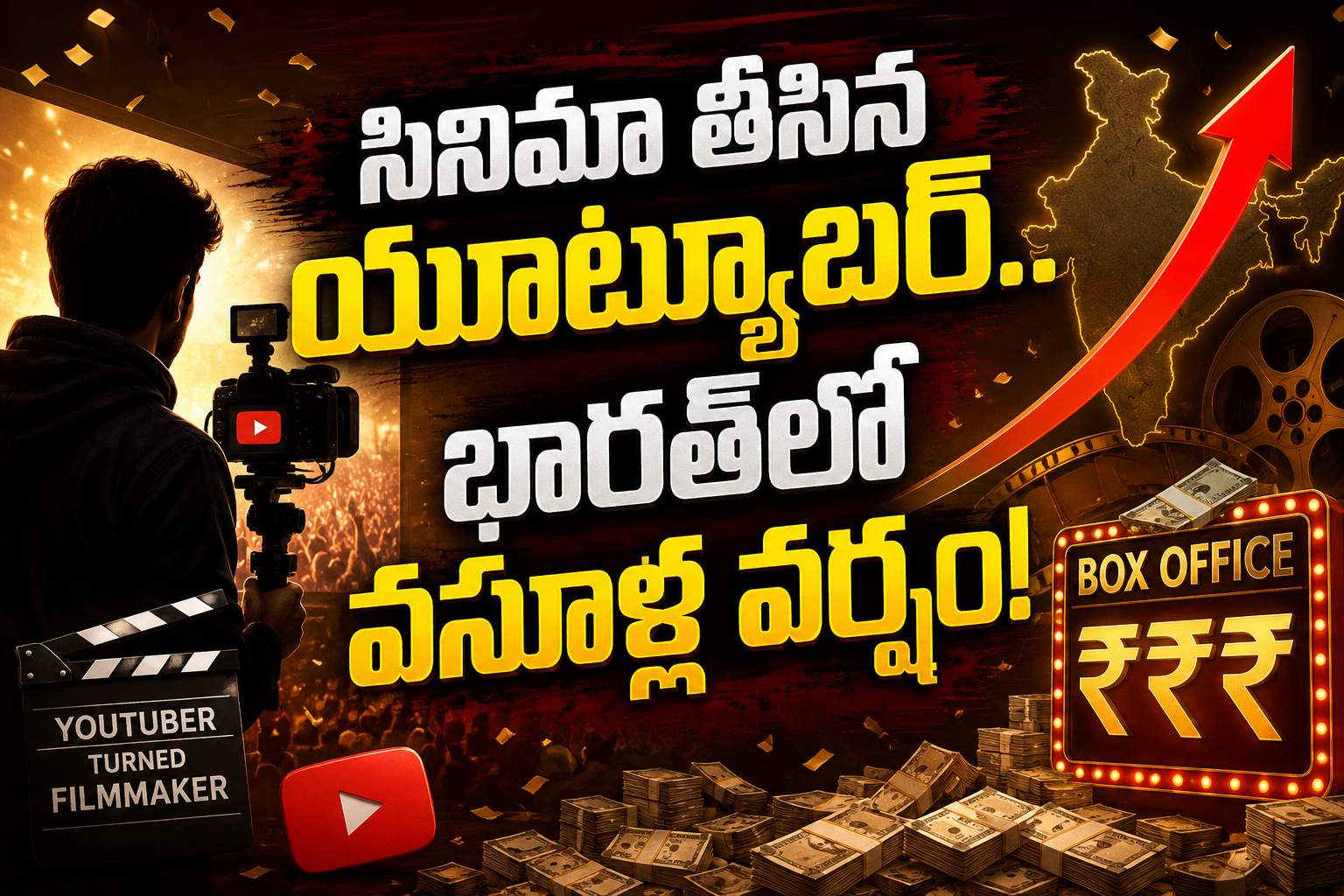 సినిమా తీసిన యూట్యూబర్.. భారత్‌లో వసూళ్ల వర్షం!