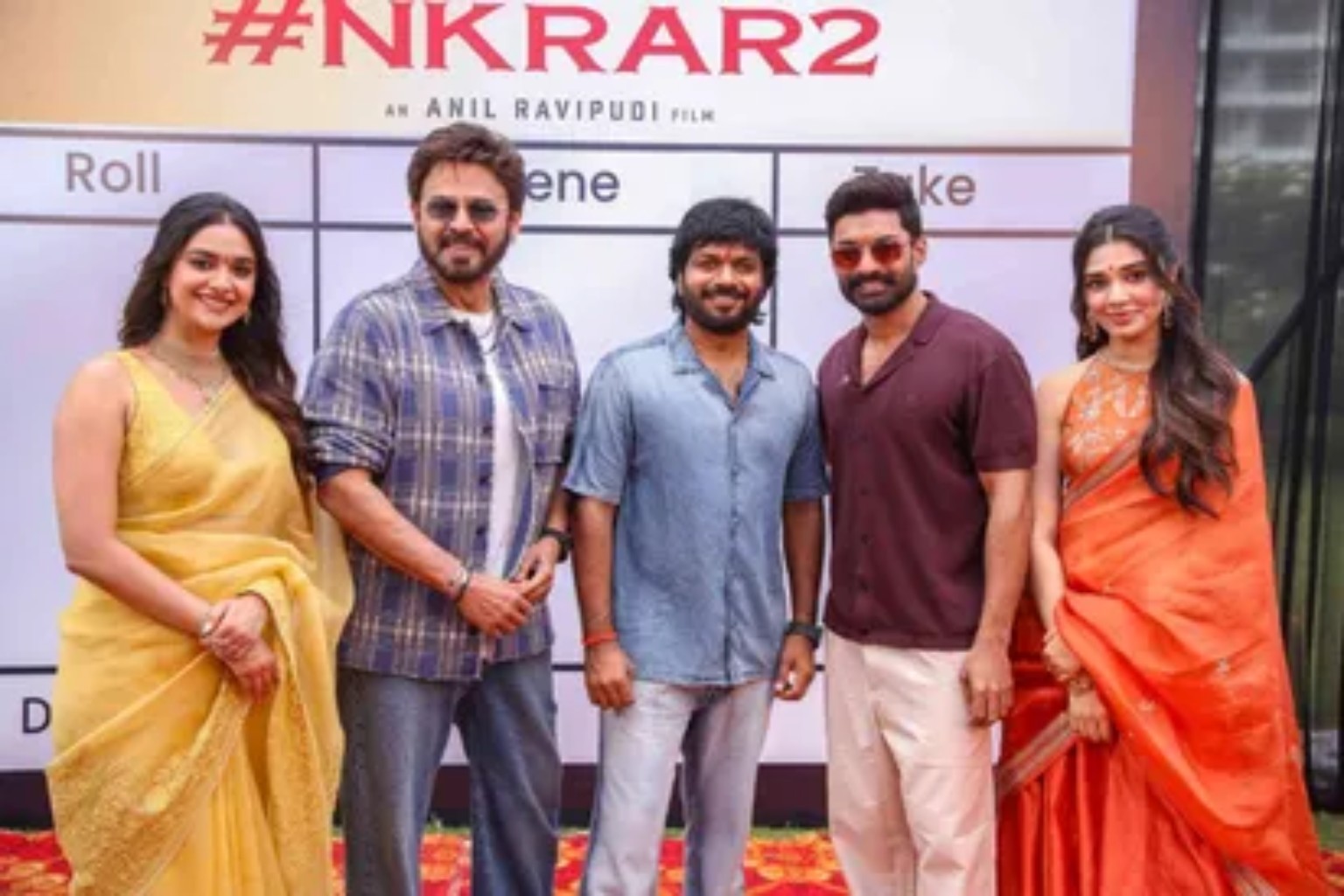 జెట్ స్పీడ్ లో అనిల్ రావిపూడి సినిమా.. షూటింగ్ లో పాల్గొన్న వెంకీ