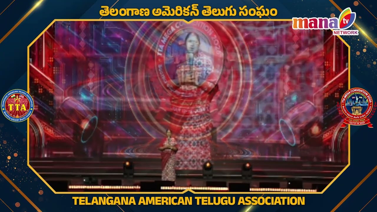 Minister Seethakka Speech in TTA Mega Convention 2026 |#manatvlive #sithakka