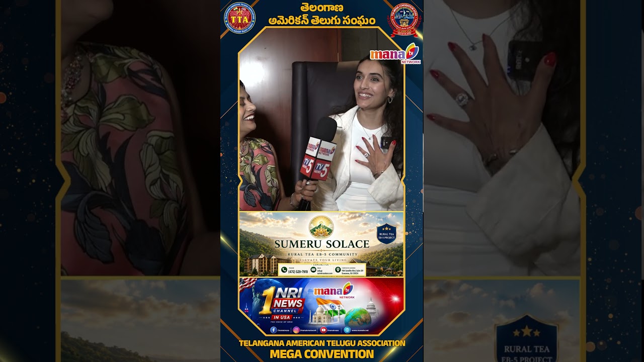 Divaynashi at TTA Mega Convention | Mana TV #shorts #divaynashi #tta #tta2026 #manatvlive