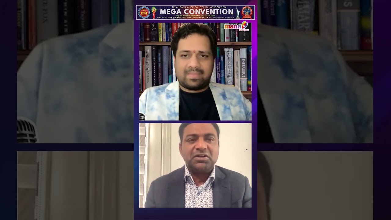 TTA Convention Convener Praveen Chintha #ttaconvention2026 #manatvlive